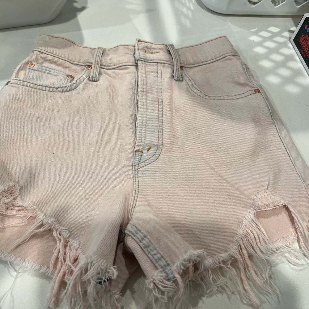 Pink Mother Superior cut offs